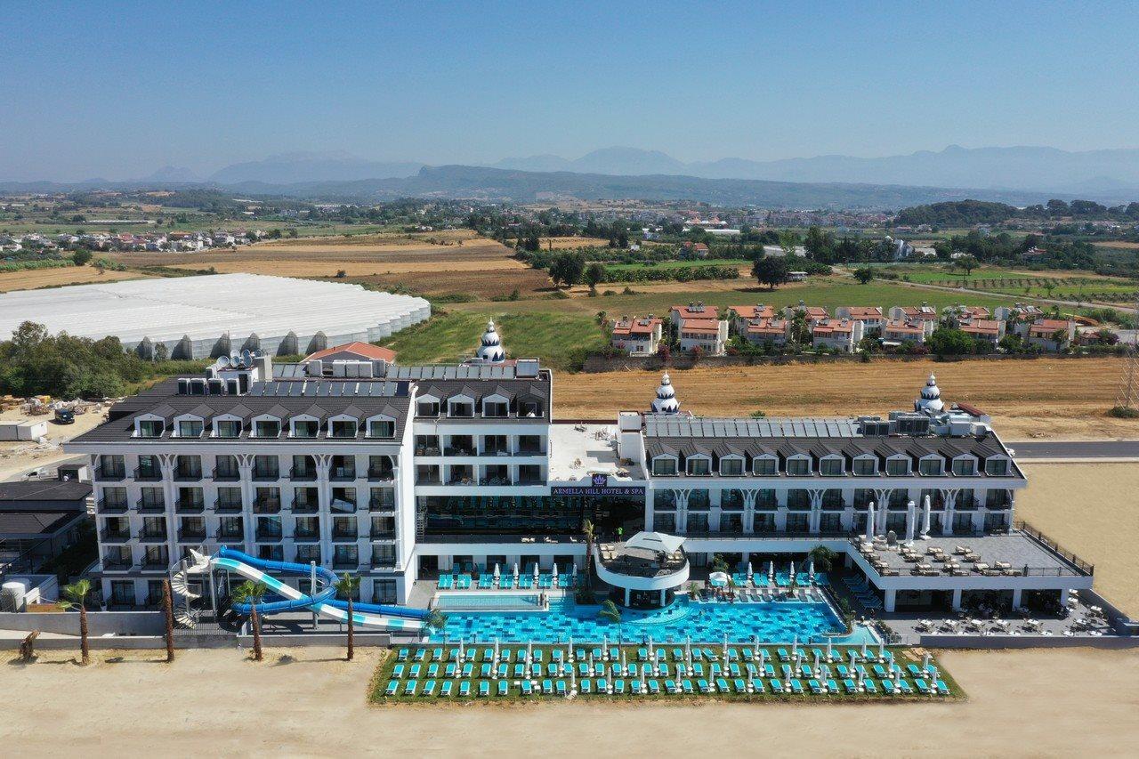 Armella Hill Hotel Side Exterior foto