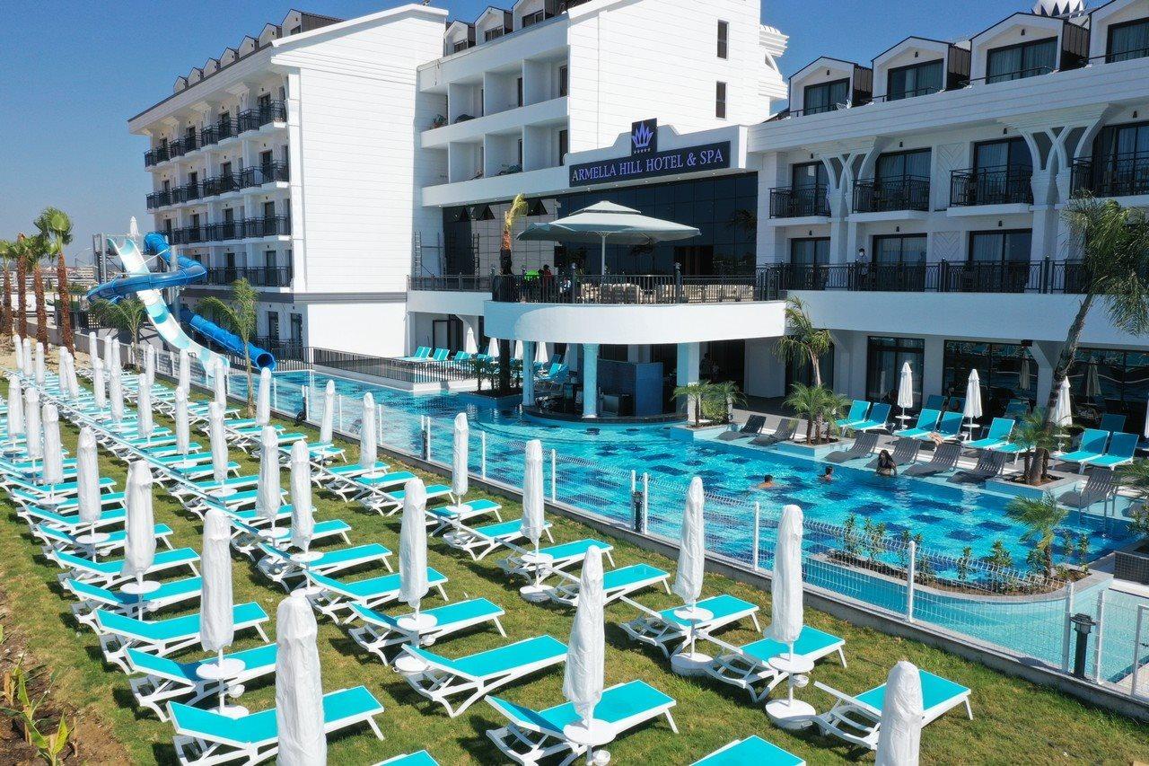 Armella Hill Hotel Side Exterior foto