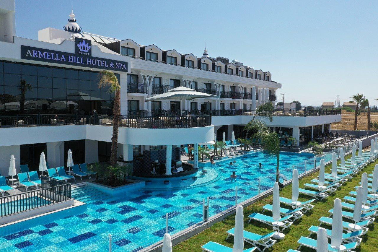 Armella Hill Hotel Side Exterior foto