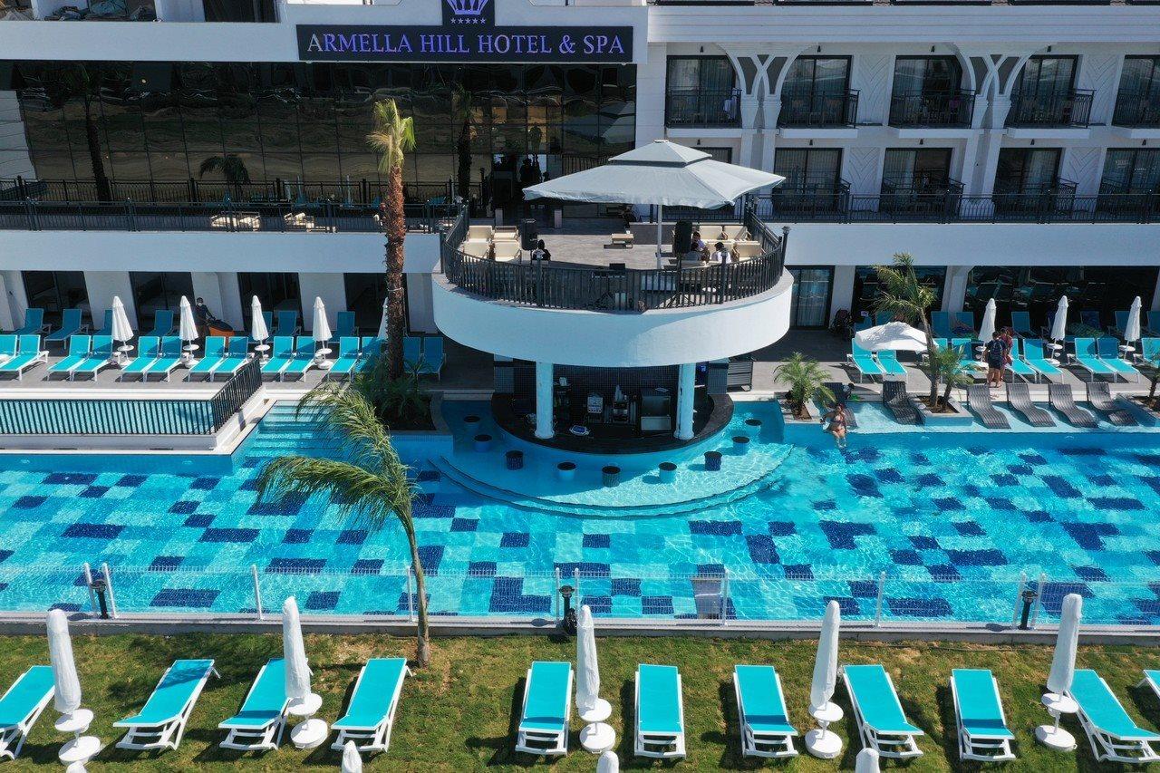 Armella Hill Hotel Side Exterior foto
